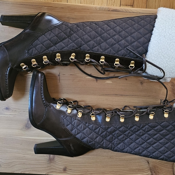 Michael Kors Winter War Quilted Boot - Picture 3 of 10